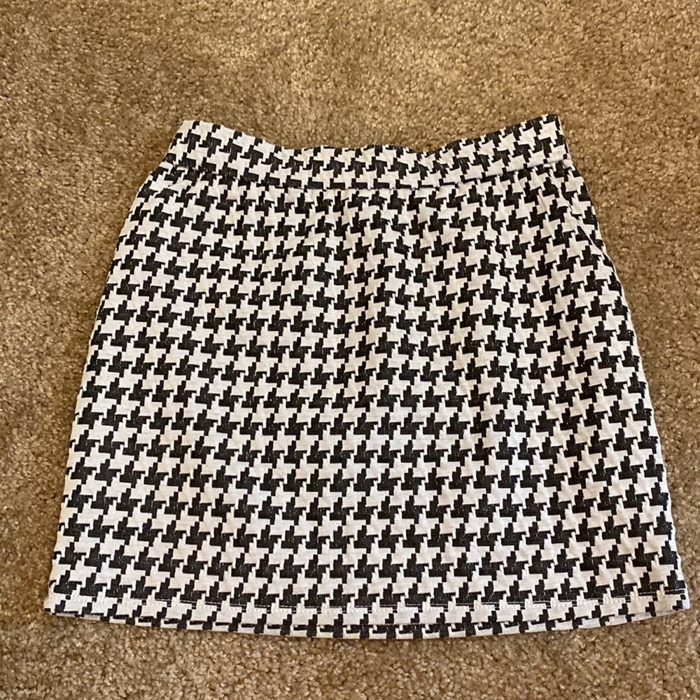 Altar'd State Houndstooth Mini Skirt